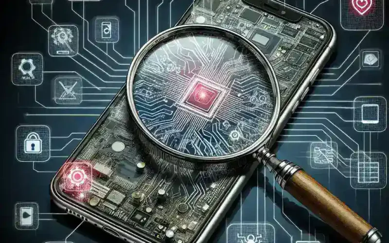 "Infographic illustrating key steps in identifying vulnerabilities in mobile apps, including security testing methods, best practices, and common mobile app vulnerabilities, featured in the article 'How to Identify Vulnerabilities in Mobile Apps: A Comprehensive Guide'."