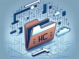 Alt text: "Step-by-step process of HEIC to JPG conversion illustrated in a comprehensive guide, showcasing software tools and file comparisons."