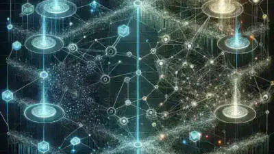 "Infographic comparing webhooks and polling for real-time data updates, highlighting the efficiency and advantages of webhooks in data communication."