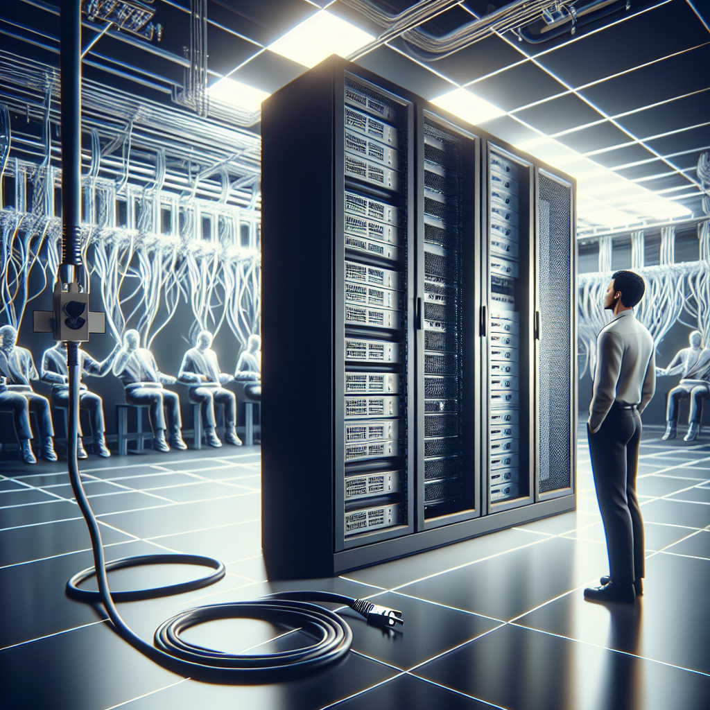 How do I properly ground equipment in a server rack?