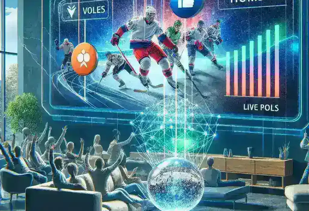 "Interactive sports features on HBO Max: Live polls and predictions for an engaging viewing experience"