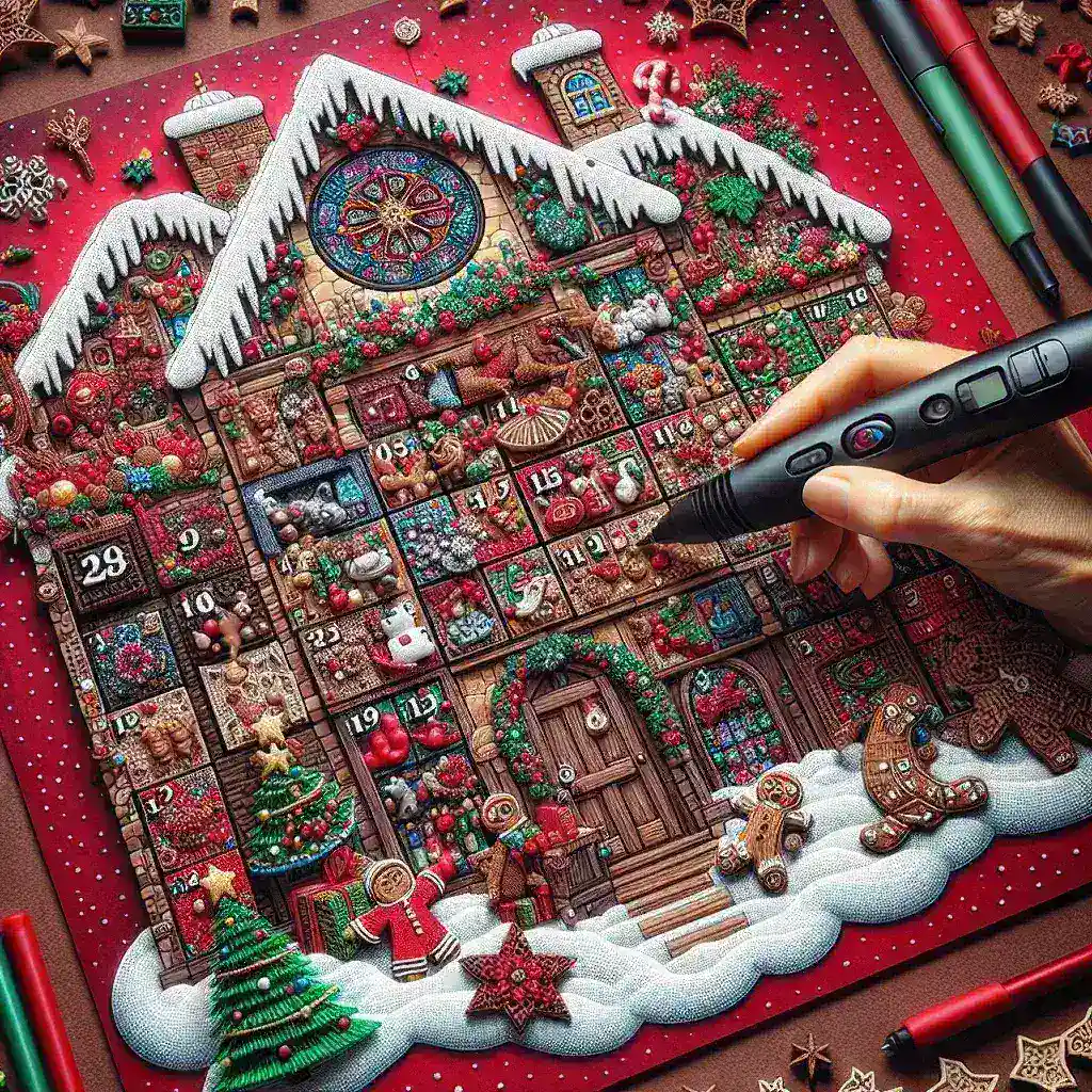How to Make an Advent Calendar with a 3D Pen