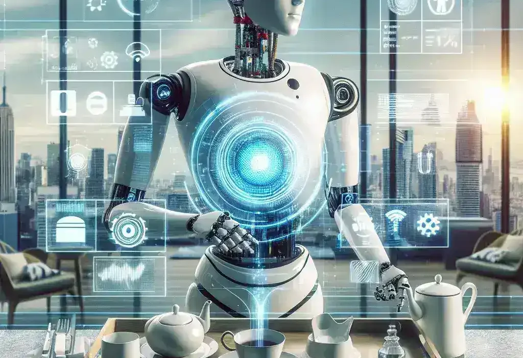 "Google Gemini AI Butler showcased in TechRadar article, highlighting its offline capabilities and revolutionary impact on digital assistance."