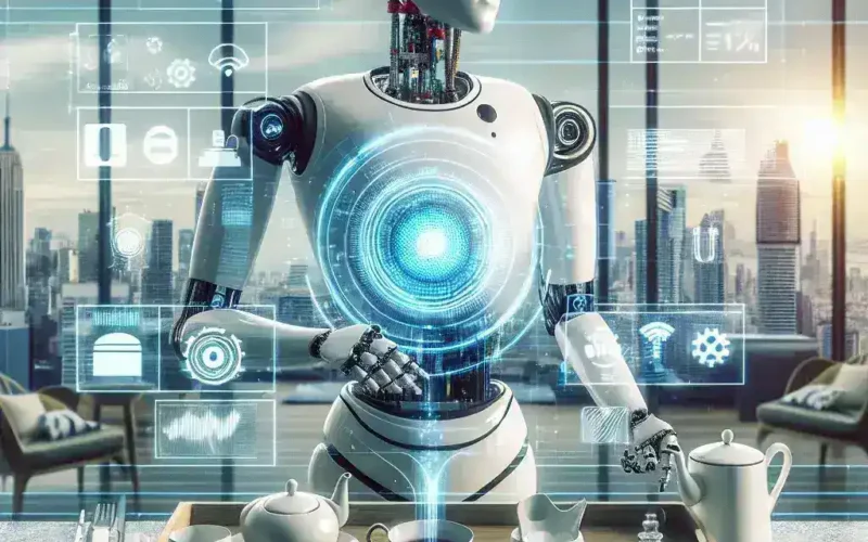 "Google Gemini AI Butler showcased in TechRadar article, highlighting its offline capabilities and revolutionary impact on digital assistance."