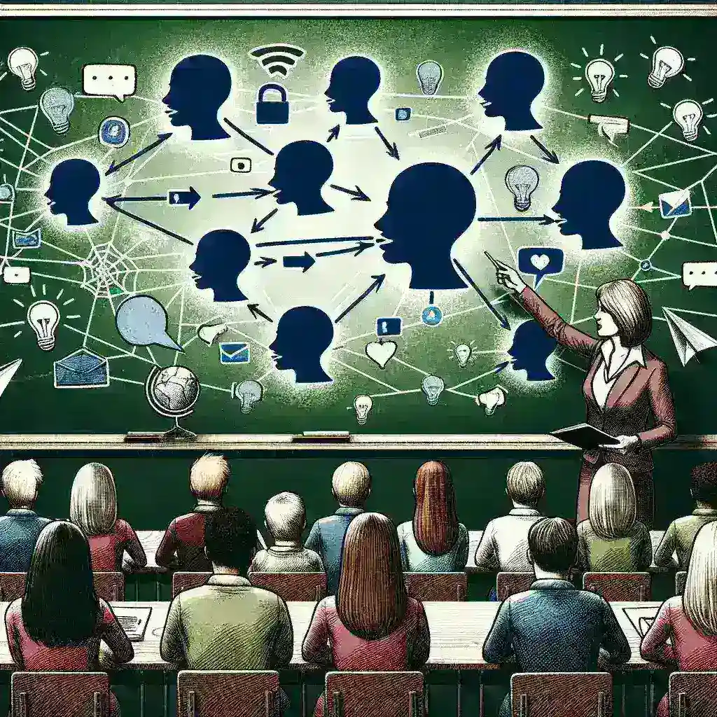 "Infographic illustrating the impact of educational campaigns on social media in countering rumors and misinformation, featuring statistics and strategies used to promote accurate information."