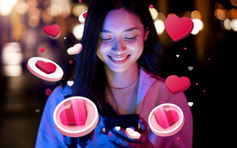 girl likes on instagram